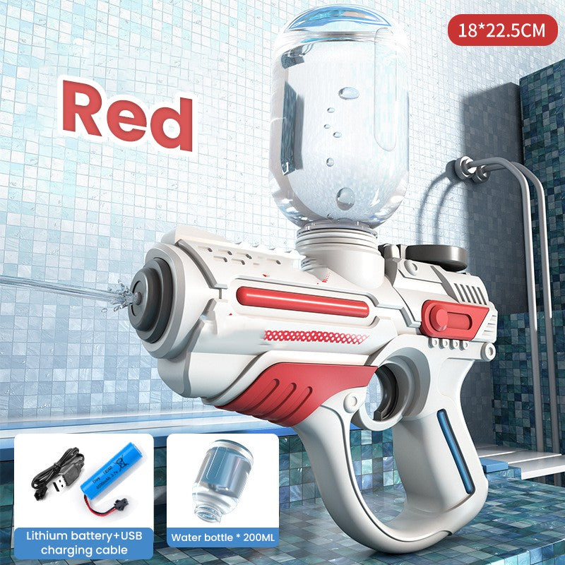 Summer Water Gun High-Tech Automatic Water Soaker Guns Large Capacity Kid Adult Summer Pool Beach Outdoor Toy - LJ Enterprise